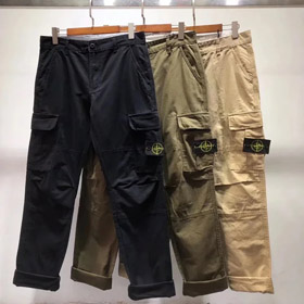 STONE ISLAND mikro logo wielokiesnowe spodnie casual kombinezony-2896
