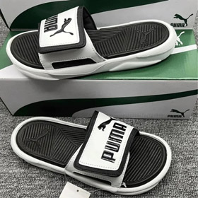 PUMA Royalcat Comfort Velcro Sports Gumowa podeszwa do szycia Flip-2912