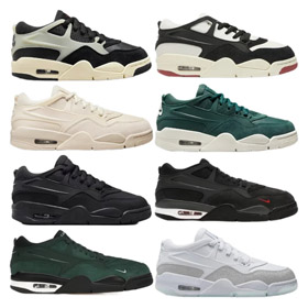 Jordan Air Jordan 4 RM odporne na poślizg buty wypoczynkowe średniej góry-2989  